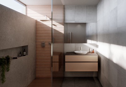 Dallage salle de bain